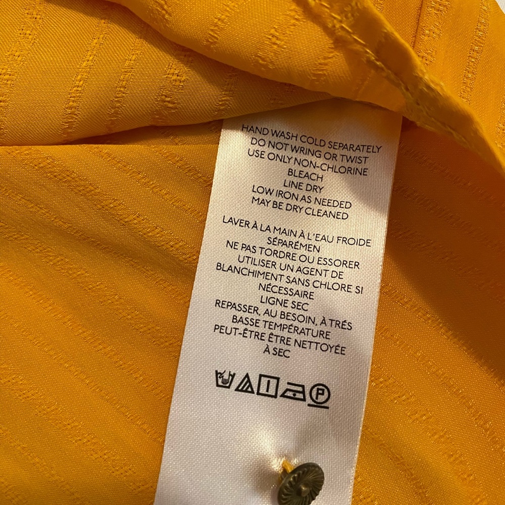 Anthropologie Golden Blouse - Picture 7 of 11